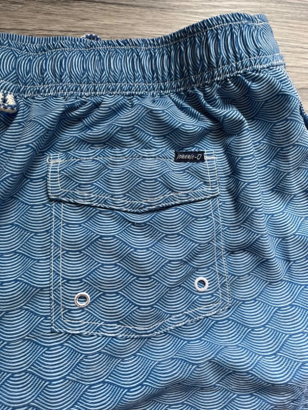 LOT OF 2 Pairs Johnnie-O Swim Trunks Lined Men's Size large